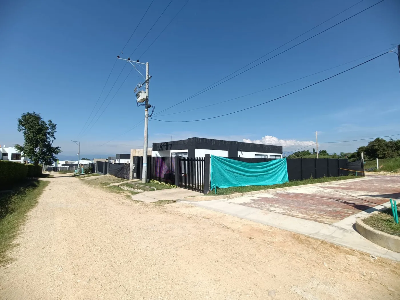 Entrada del proyecto en obra