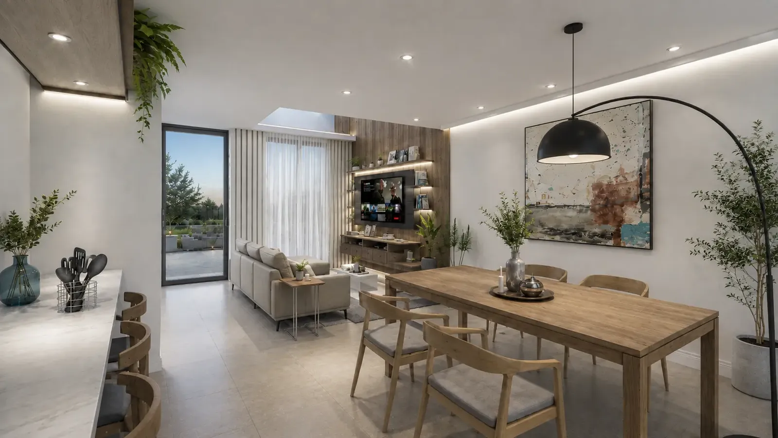 Sala y comedor